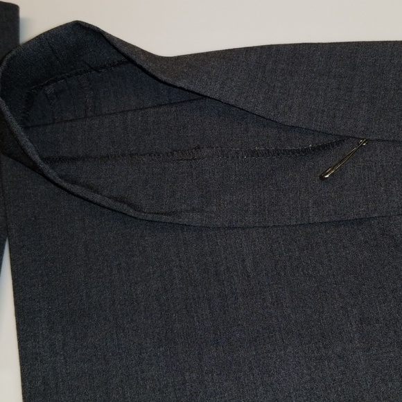 Ann Taylor Loft ANN fit - size 2 charcoal slacks - Picture 6 of 8